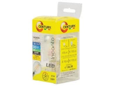 CENTURY mini Globo INCANTO, 2 W, 25 W, E14, 245 lm, 20000 t, Varm hvit