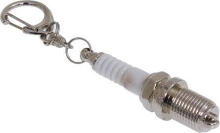 MTuning tändstift nyckelring Silver