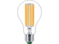 Miniatyrbild 4 av 5: Philips - LED-glödlampa - form: A70 - klar finish - E27 - 5.2 W (motsvarande 75 W) - klass A - vitt ljus - 3000 K