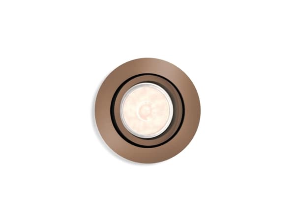 Philips myLiving Upotettava kohdevalaisin, Syvennysspottivalo, GU10, 1 lamppu(a), LED, 220-240 V, Messinki, Kupari
