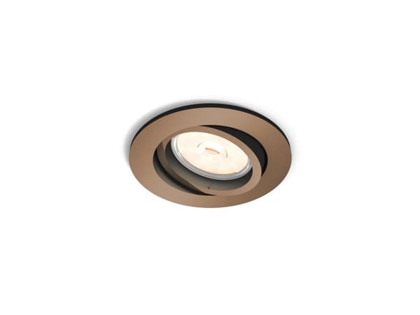 Philips myLiving Upotettava kohdevalaisin, Syvennysspottivalo, GU10, 1 lamppu(a), LED, 220-240 V, Messinki, Kupari