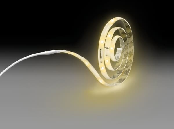 Philips Lyslist, 2 m, Universale lysstriper, Ambience, Innendørs, Soverom, Gjennomsiktig, Plast Gjennomsiktig