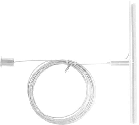Hybrid Wire Set 4m justerbar vit PREMIUM