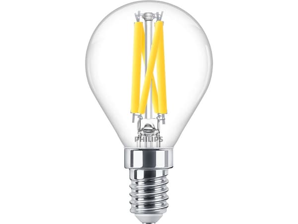 Philips MASTER LED Krone DimTone 3,4W (40W) E14 P45 Klar
