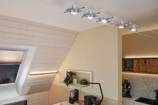 Paulmann 28979, 6,5 W, 45 W, GU5.3, 530 LM, 15000 h, Varmvitt