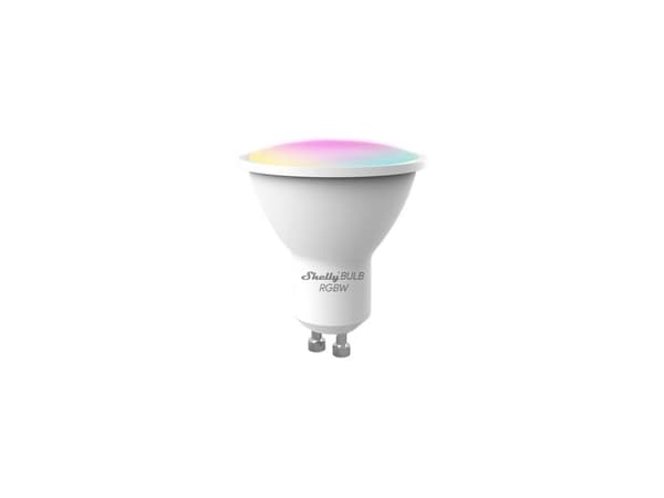 Shelly Duo - LED-spotlight - GU10 - 5 W - klass G - varmt till kallt vitt ljus - 2700-6500 K - matt