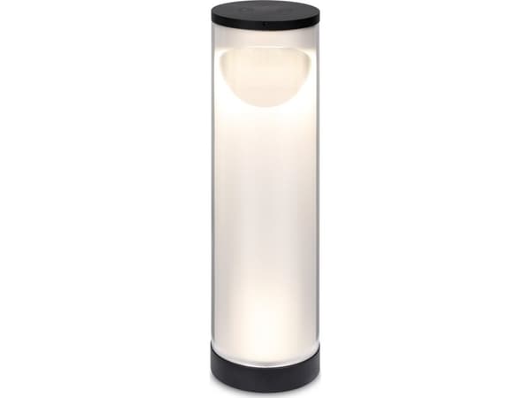 Bakker Elkhuizen EnergyByLight - Skrivebordslampe - LED - 8-16 W - 2700-6500 K - sylinder - svart og hvitt
