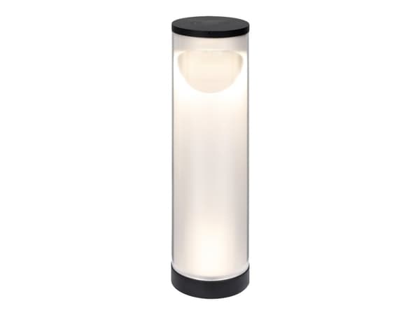 Bakker Elkhuizen EnergyByLight - Skrivebordslampe - LED - 8-16 W - 2700-6500 K - sylinder - svart og hvitt Sort, Hvit