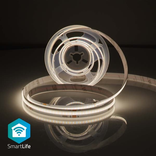 Nedis SmartLife LED-Bånd | Wi-Fi | Varm til kølig hvid | COB | 2.00 m | IP20 | 2700 - 6500 K | 1000 lm | Android™ / IOS