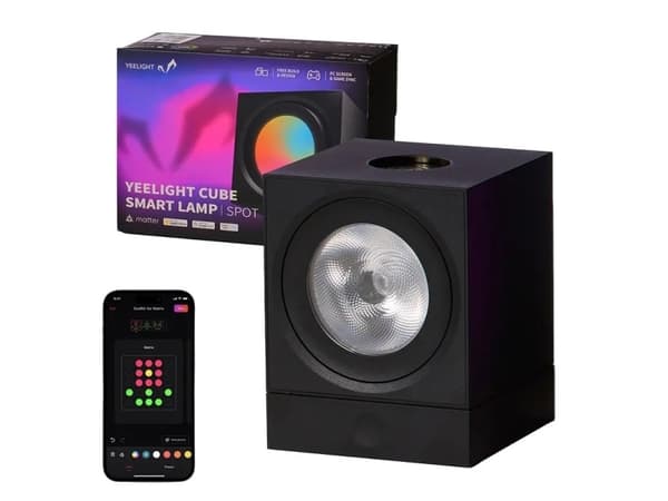 Yeelight Cube YLFWD-0008 - Smart lamp - LED - 2.5 W - RGB-lys - spot cube