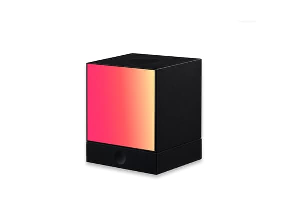 Yeelight Cube, Älypöytävalaisin, Wi-Fi/Bluetooth, Musta, Multi, 802.11b, 802.11g, Wi-Fi 4 (802.11n), 2,4 GHz