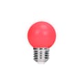 Miniatyrbilde 2 av 2: LED-lampe E27 G45 2W 230v rød 5-pak