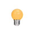 Miniatyrbillede 2 af 2: LED-pære E27 G45 2W 230 V gul 5-pak