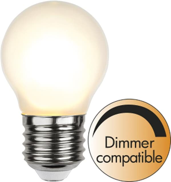 LED-LAMPA E27 G45 Frosted
