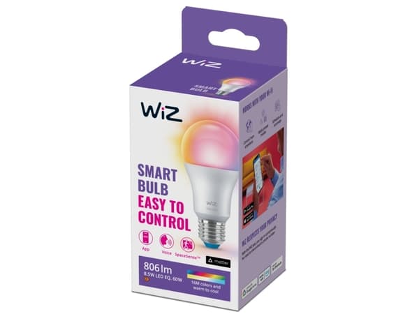 Wi-Fi BLE 60W A60 E27 822-65 RGB 1PF / 6