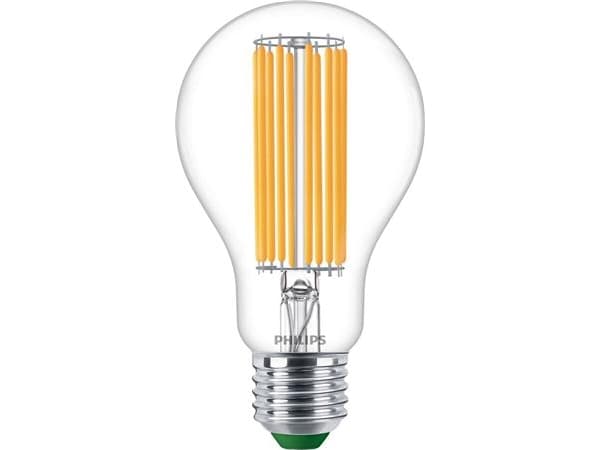 Philips MASTER Ultra Efficient LED Standard 5,2W (75W) E27 830 A70 Klar Glas