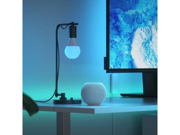 Nanoleaf Essentials Matter - LED-lyspære - form: A60 - E27 - 8.5 W - klasse F - RGBCW-lys - 2700-6500 K
