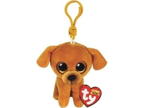 Nøkkelring TY Beanie Boos Zuzu - hund 8,5 cm nøkkelring