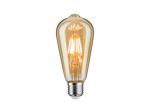 Paulmann 287.17, 6,5 W, 53 W, E27, 680 LM, 15000 h, Guld