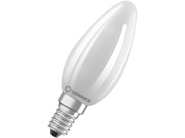 LEDVANCE LED-kuristin matta 470lm 4.8W/827 (40W) E14 himmennettävä 4.8W/827 (40W) E14 himmennettävä