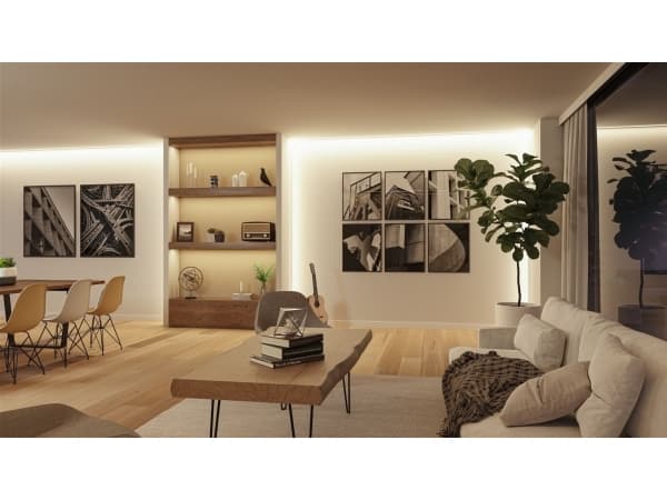 Paulmann 76021, Universell belysningslist, Atmosfär, Orienteringsljus, inomhus, Vit, Plast, IP20