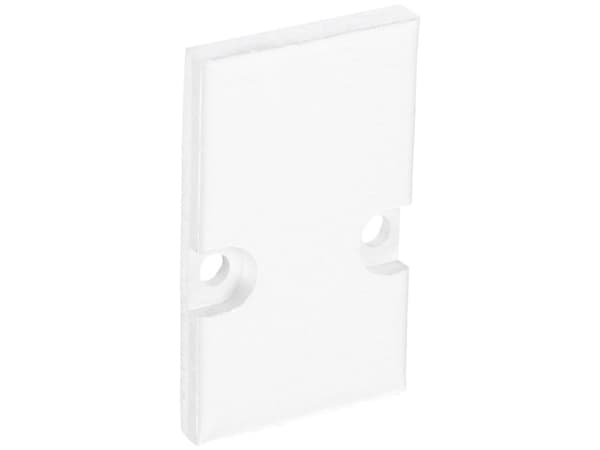 Barthelme 62399110_9010 BARdolino Endekappe-sæt Aluminium (L x B x H) 3 x 18.4 x 30 mm 2 stk