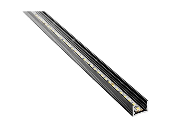Barthelme 62399201_9005 BARdolino LED-profil aluminium (L x B x H) 1000 x 18,4 x 13 mm 1 m