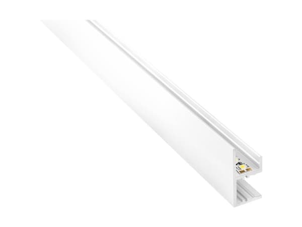 Barthelme 62399531_9010 BARdolino Muro LED-profil aluminium (L x B x H) 1000 x 18,4 x 37,3 mm 1 m