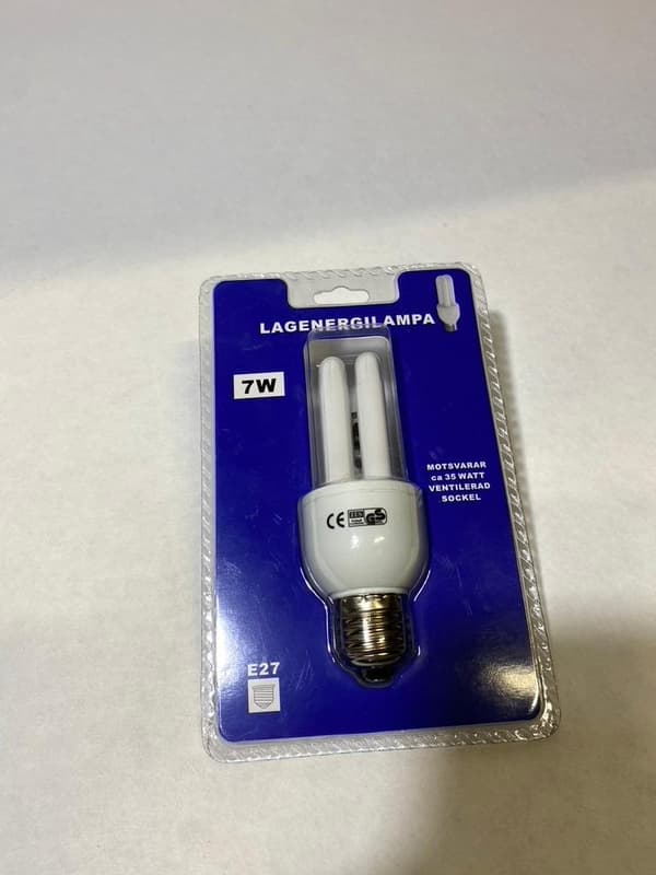 Low energy bulb tubular 7 W,