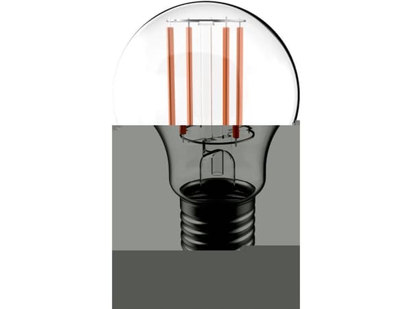 Airam LED A60 -lamppu, E27, 4000K, 470lm, kirkaskupuinen