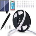 Miniatyrbilde 1 av 4: INF Solar LED hvit lyslist med 8 lysfunksjoner for gårdsbalkong
