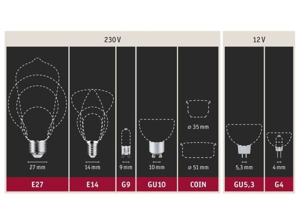 Paulmann 28801, 5 W, 40 W, G9, 470 lm, 15000 timer