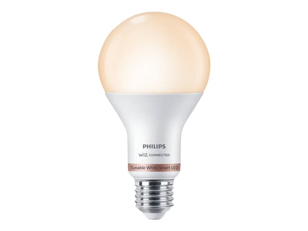 Philips Smart - LED-glödlampa - form: A67 - glaserad finish - E27 - 13 W (motsvarande 100 W) - klass E - tonbar vit - 2700-6500 K