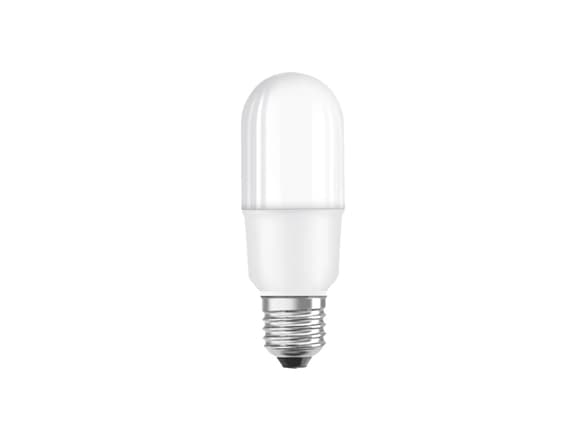 OSRAM LED STAR - LED-lyspære - form: tubulær - mattslipt finish - E27 - 9 W (ekvivalent 75 W) - klasse E - varmt hvitt lys - 2700 K