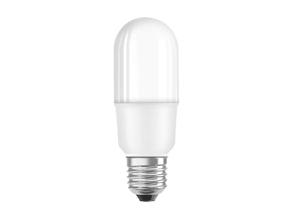 OSRAM LED STAR - LED-lyspære - form: tubulær - mattslipt finish - E27 - 9 W (ekvivalent 75 W) - klasse E - varmt hvitt lys - 2700 K