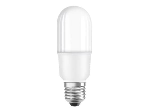 OSRAM LED STAR - LED-lyspære - form: tubulær - mattslipt finish - E27 - 9 W (ekvivalent 75 W) - klasse E - varmt hvitt lys - 2700 K