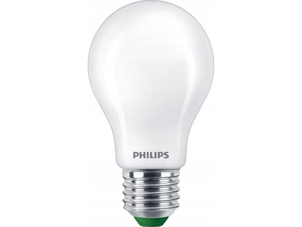 Philips - LED-filamentlyspære - form: A60 - mattslipt finish - E27 - 5.2 W (ekvivalent 75 W) - klasse A - varmt hvitt lys - 2700 K
