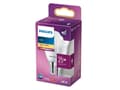 Miniatyrbild 5 av 5: Philips - LED-glödlampa - form: P45 - glaserad finish - E14 - 2.8 W (motsvarande 25 W) - klass F - varmt vitt ljus - 2700 K