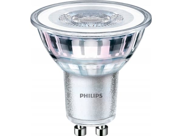 Philips Spot 50 W PAR16 GU10, 4,6 W, 50 W, GU10, 370 LM, 15000 h, Vit