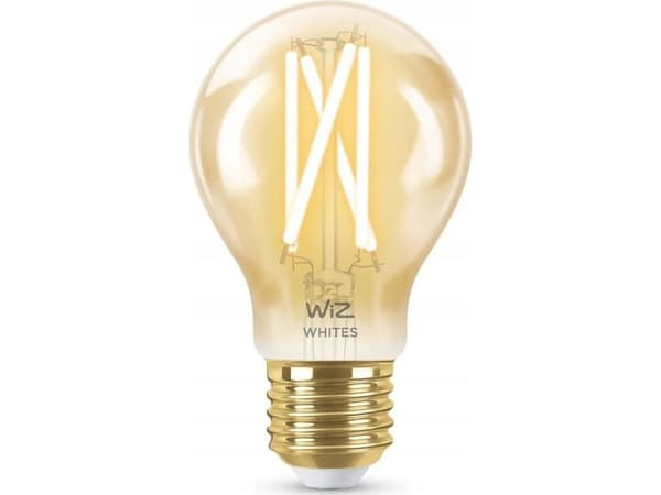 WiZ Connected - LED-filamentlyspære - form: A60 - E27 - 6.7 W (ekvivalent 50 W) - klasse A+ - varm hvitfarge / kaldt hvitt lys - 2000-5000 K