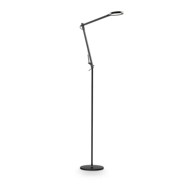 Skrivbordslampa - ideal lux - FUTURA PT1 svart - Justerbar arm - Inbyggd LED - Omedelbar tändning