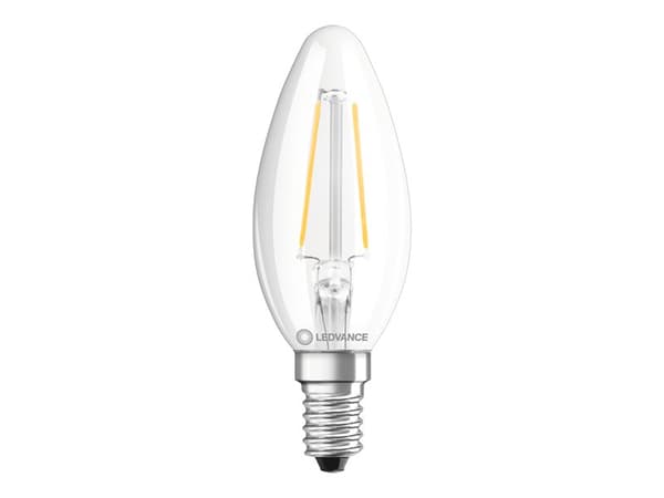 LEDVANCE LED kerte filament 250lm 2,5W/827 (25W) E14