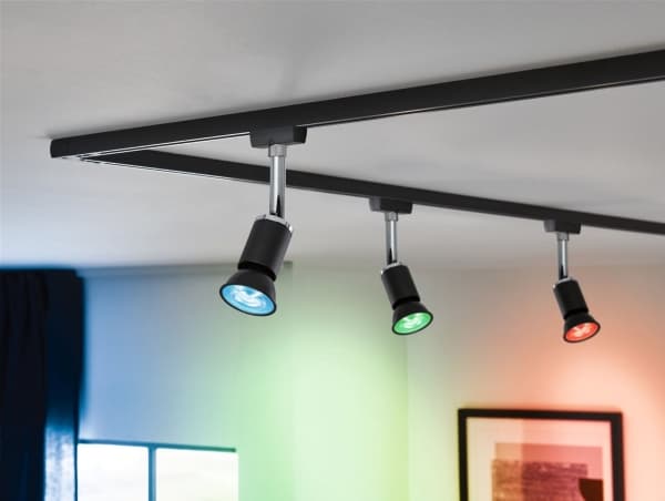 Paulmann 29148, Älypolttimo, ZigBee, Musta, LED, GU10, 2200 K