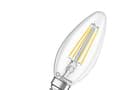 Miniatyrbilde 2 av 2: LEDVANCE LED kerte filament - 806lm 5,5W/827 (60W) E14