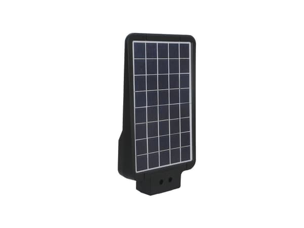 V-TAC Solcellsdriven gatubelysning 15W LED Svart ST-15 4000K 1600lm