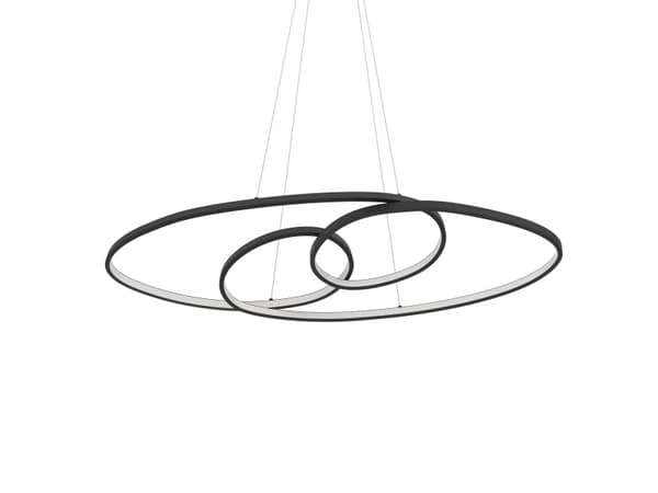 EGLO Gianella, Fleksibel montering, Sort, Hvit, Aluminium, Stål, Plast, IP20