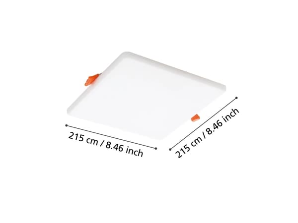 EGLO RAPITA INDBYG 215X215 2250LM HVID