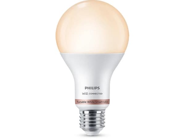 Philips Smart - LED-lyspære - form: A67 - mattslipt finish - E27 - 13 W (ekvivalent 100 W) - klasse E - avstembar hvit - 2700-6500 K