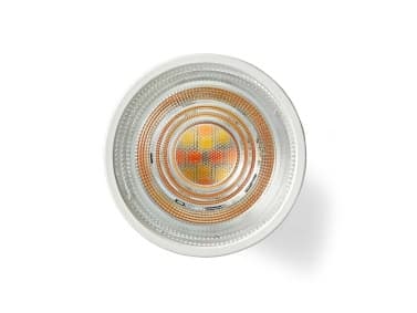 Nedis SmartLife - LED-pære for søkelys - GU10 - 4.7 W (ekvivalent 45 W) - klasse F - RGB/varmt til kjølig hvitt lys - 2200-6500 K - hvit