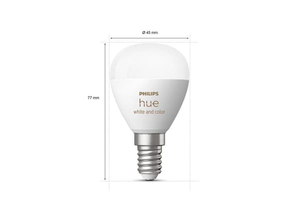 PHILIPS HUEWCA 5.1W LUSTER E14 1P EU "000008719514491229" (timbru verde 0.45 lei)